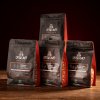 Zrnková káva Kafista balíček Single origin kávy pražené v Itálii káva Fiartrade 4 x 250 g