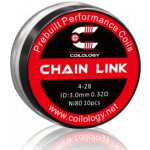 Ciology předmotané spirálky Chain Link Ni80 0,32ohm 10ks – Zbozi.Blesk.cz