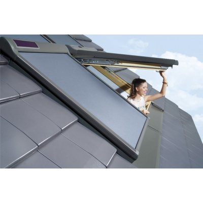 FAKRO AMZ Solar I 01 55x78 cm, antracitová – HobbyKompas.cz