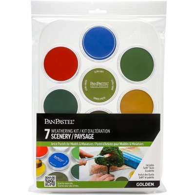 PanPastel Sada Scenery Kit 7 suchých pastelů – Zboží Mobilmania