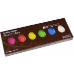 Kuretake Gansai Tambi Pearl Colors Akvarelové perleťové barvy sada 6 ks – Hledejceny.cz