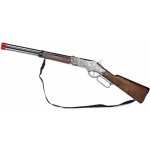 Gonher 1193 Puška kovbojská stříbrná kovová 8 ran gon1193 – Sleviste.cz