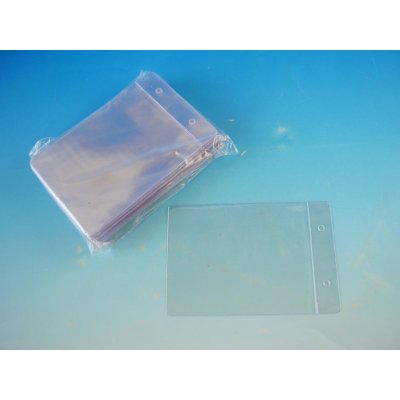 obal 140x110mm/ks, PVC, Čirý, na stravenky – Zboží Živě