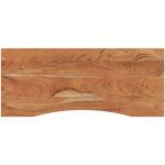 Omaxi 089013 Stolní deska 140x60x2,5 cm obdélníková masivní akáciové dřevo – Zboží Dáma
