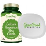 GreenFood Nutrition Calcium Magnesium Zinc Citrate 120 kapslí – Zboží Mobilmania