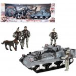 Vojenský set s autem a vrtulníkem Wiky W001907 – Zboží Dáma