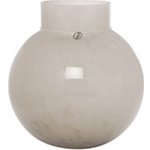 Skleněná váza Ernst Beige 25 cm Ernst – Hledejceny.cz