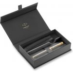 Parker 1502/3491665 IM Brushed Metal GT sada dárková sada rolleru v kazetě s pouzdrem – Zboží Živě