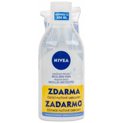 Nivea Face osvěžující micelární voda pro normální pleť (3in1 Care Cleanser for Face and Eyes) 400 ml – Hledejceny.cz