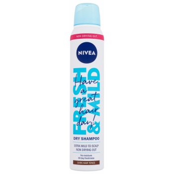 Nivea suchý šampon pro tmavé vlasy 200 ml