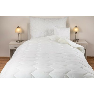 JAN peří Zimní přikrývka duté vlákno 1850 g bílá 140x250 – Zboží Dáma