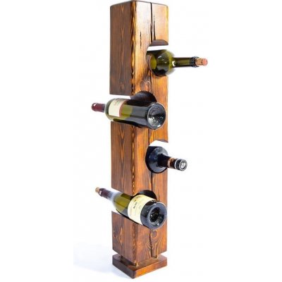 Kalune Design Wiholder regál na víno přírodní 15 cm, 60 cm, 15 cm
