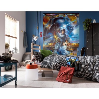 Komar 4-441 Obrazová fototapeta Star Wars Luke Skywalker Collage rozměry 184x254 cm – Hledejceny.cz