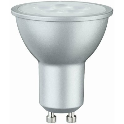 Paulmann Standard 230V LED reflektor GU10 1ks-sada 6,5W 2700K hliník 289.76 – Hledejceny.cz