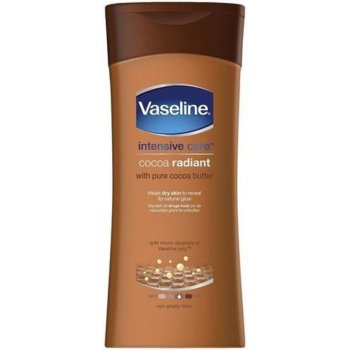 Vaseline Intesive tělové mléko pro suchou pokožku (Cocoa Radiant with Pure Cococa Butter) 400 ml