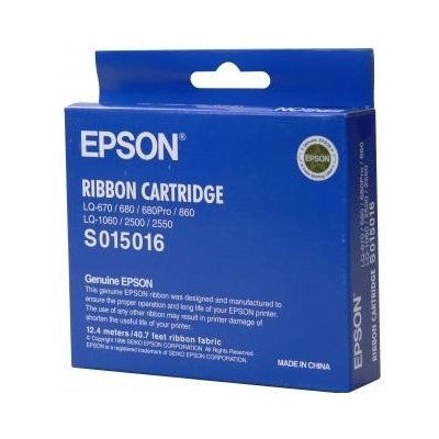 Epson originální páska do tiskárny, černá, pro Epson LQ 2500, 2550, LQ 860, LQ 670, 680, 1060