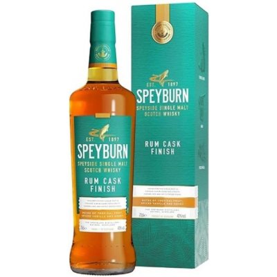 Speyburn Rum Cask Finish 40% 0,7 l (karton) – Hledejceny.cz