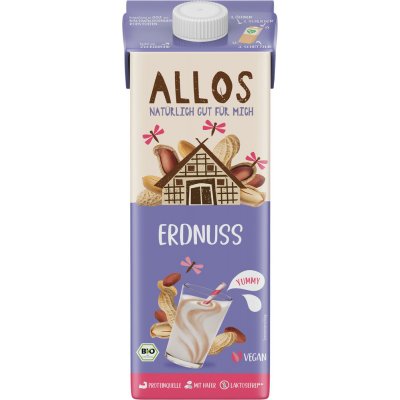 Allos Arašídový nápoj bio 1 l – Zboží Dáma