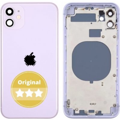 Kryt Apple iPhone 11 Zadní Housing Fialový – Zboží Živě