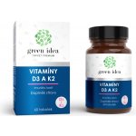 Green idea Vitaminy D3 a K2 60 tobolek – Hledejceny.cz