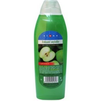 Vione tekuté mýdlo čiré zelené Jablko 1 l