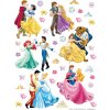 Obraz AG Design, Dětská samolepka na zeď DK 1774, Disney Princezny a princové