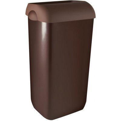 Marplast Colored odpadkový koš nástěnný s víkem 23 l ABS hnědá – Zboží Mobilmania