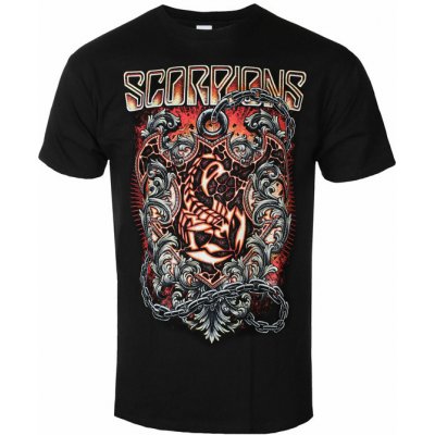 Tričko metal NNM Scorpions Crest in Chains černá