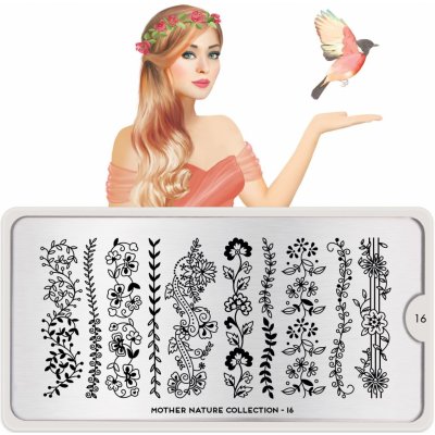 Image destička MoYou Mother Nature 16 – Zboží Dáma