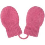 New Baby zimní rukavičky se šňůrkou růžové – Zboží Dáma