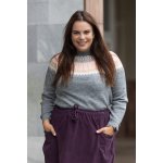 Italy fashion Kašmírový svetr JUSTÝNA Červená – Hledejceny.cz