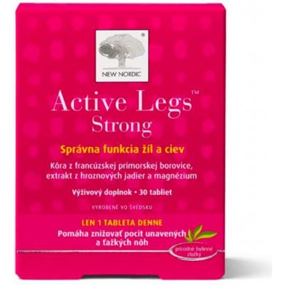 New Nordic Active Legs Strong 30 tablet – Hledejceny.cz