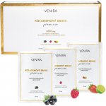 Venira Premium kolagenový drink pro vlasy, nehty a pleť jahoda-limetka, černý rybíz, malina 30 sáčků – Sleviste.cz