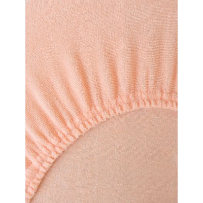 MKLuzkoviny.cz Froté prostěradlo lososové 160x200 – Zboží Dáma