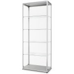 Jansen Display skleněná produktová vitrína 800 x 2000 x 400 mm – Zboží Živě