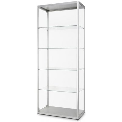 Jansen Display skleněná produktová vitrína 800 x 2000 x 400 mm – Zbozi.Blesk.cz