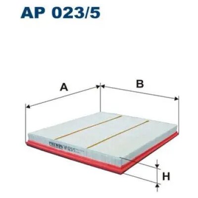 FILTRON Vzduchový filtr AP 023/5 – Hledejceny.cz