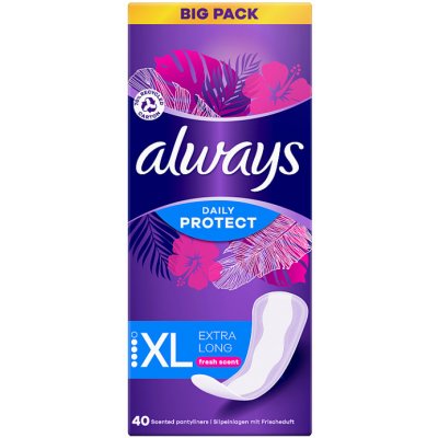 Always Intimky Extra Long Fresh 40 ks – Zboží Dáma