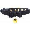 SM, BDSM, fetiš Master Series Golden Kitty Collar With Cat Bell