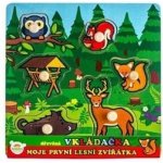 Teddies vkládačka Moje první lesní zvířátka 6 ks – Hledejceny.cz