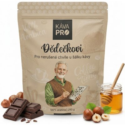 KávaPRO Káva pro dědečka zrnková 250 g – Hledejceny.cz