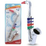 BONTEMPI Saxofon dětský stříbrný 4 klapek – Sleviste.cz