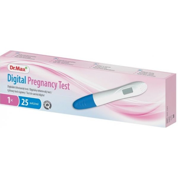 Dr.Max Digital Pregnancy Test těhotenský test 1 ks od 179 Kč - Heureka.cz