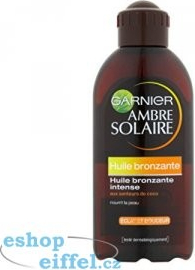 Garnier Ambre Solaire tradiční olej na opalování SPF2 200 ml od 135 Kč -  Heureka.cz