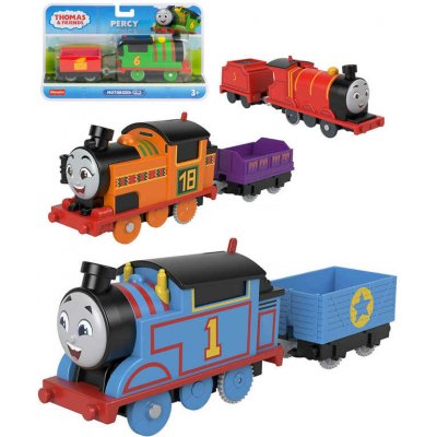 Fisher Price Mašinka Tomáš motorová na baterie různé druhy kov 25hfx93 – Zboží Dáma
