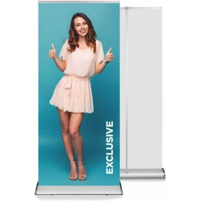 A-Z Reklama CZ Přenosný Roll Up Banner EXCLUSIVE 85x200 cm – Zboží Živě