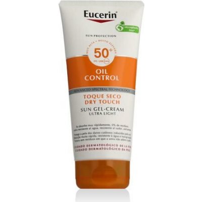 Eucerin Sun Oil Control Dry Touch Gel-Cream SPF50+ ochranný opalovací krém 200 ml – Zboží Dáma