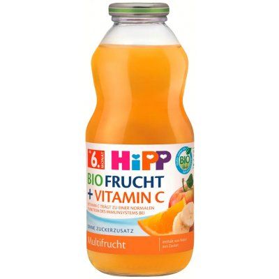HIPP Bio multi ovocná šťáva s vitamínem C 500 ml – Zbozi.Blesk.cz