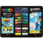 Uni Posca PC-1M/PC-3M/PC-5M mix 20 ks – Zbozi.Blesk.cz
