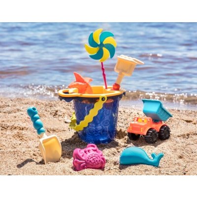 B.Toys Hrabličky, lopatky, formičky BX1330Z – Zbozi.Blesk.cz